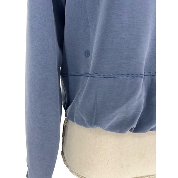 Lululemon Softstreme Full Zip Hoodie in Blue - Picture 10 of 10